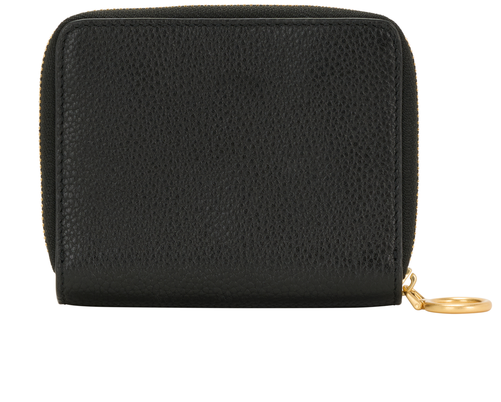 Tory Burch Logo Bifold Wallet, &pound;70, Accessories, Black, Leather, Back view